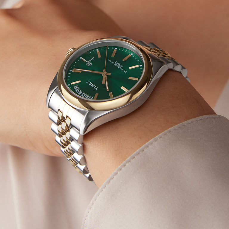 Womens Legacy watch shown on a woman's wrist.