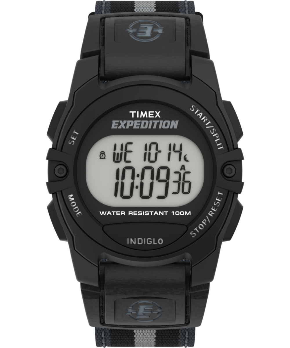 Expedition Chrono-Alarm-Timer 33mm Fabric Strap Watch - T49661