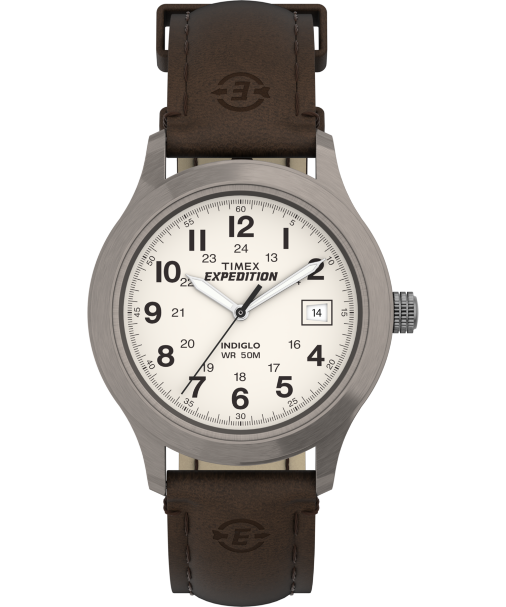 Expedition Metal Field 37mm Leather Strap Watch - T49870 | Timex CA