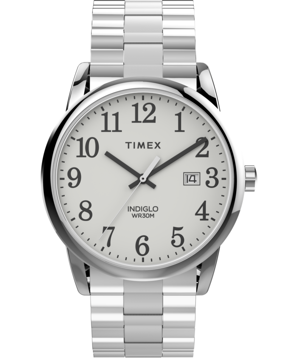 Easy Reader Date 38mm Expansion Band Watch - TW2R58400 | Timex CA