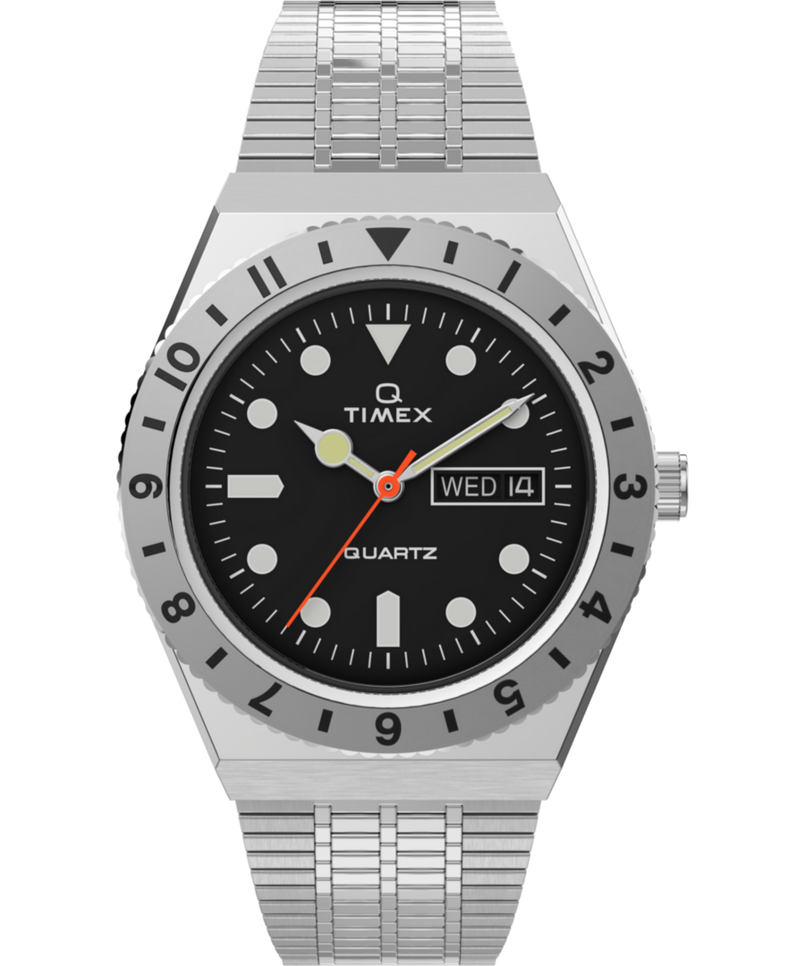 TW2U61800 Q Timex Reissue 38mm Stainless Steel Bracelet Watch Primary Image