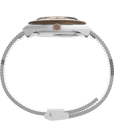TW2U95600 Q Timex 36mm Stainless Steel Bracelet Watch Profile Image