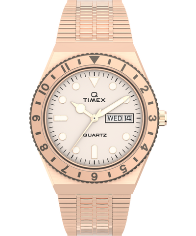 TW2U95700 Q Timex 36mm Stainless Steel Bracelet Watch Primary Image