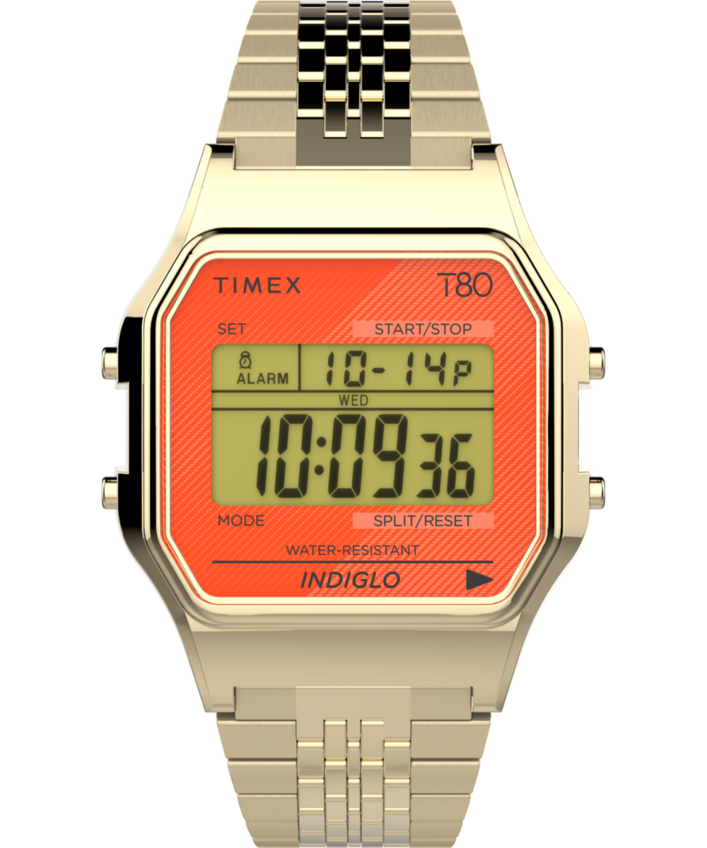 Men's Timex shops digital watch. Squared off oblong face. Water resistant.