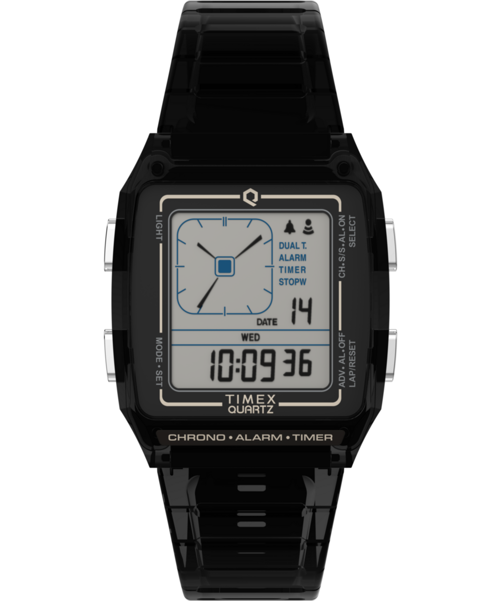 Q Timex LCA 35mm Resin Strap Watch TW2W45000 Timex CA