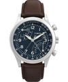 TW2W47900 Waterbury Traditional Fly Back Chronograph 43mm Leather Strap Watch Primary Image