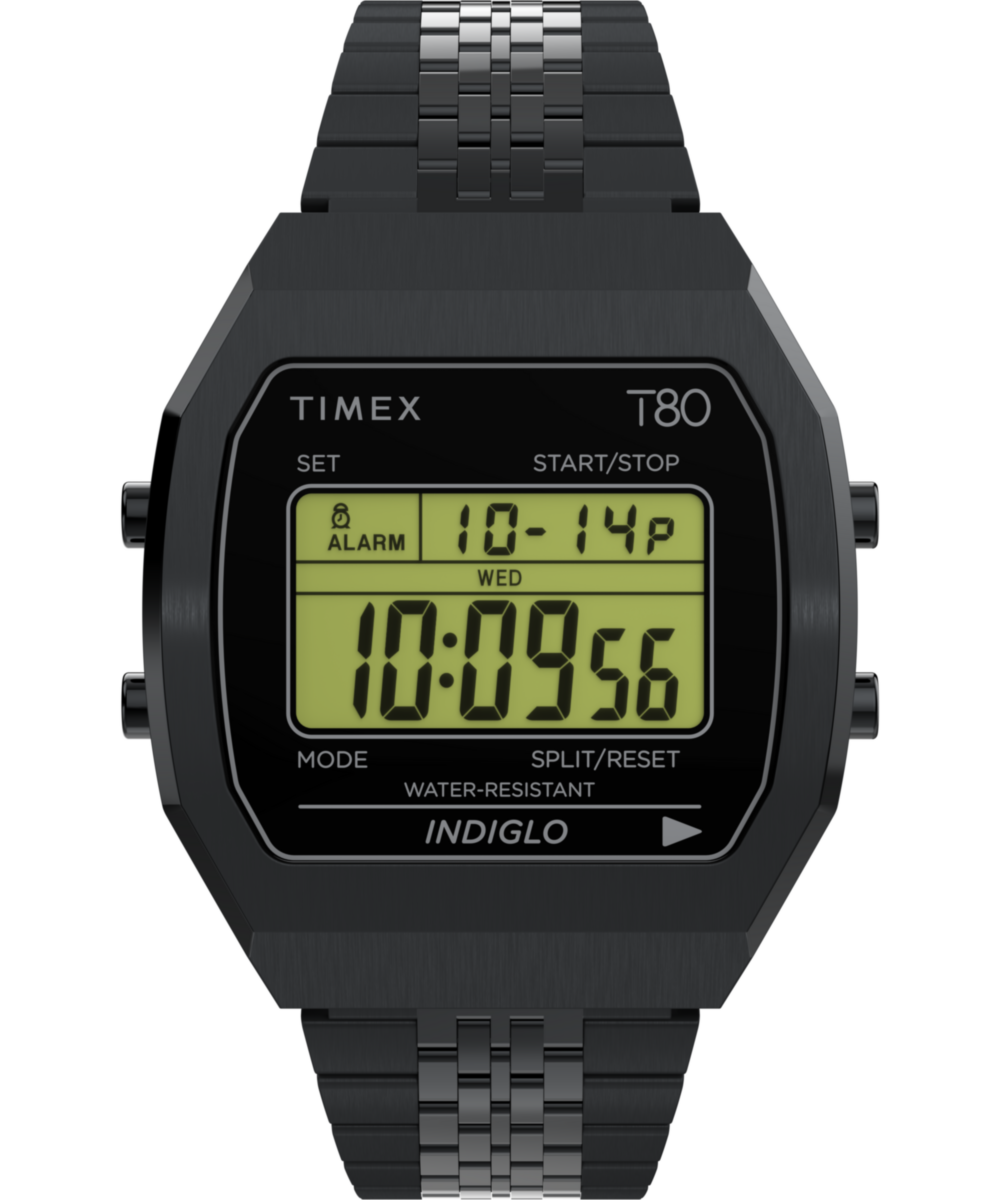 Timex T80 Steel 36mm Stainless Steel Bracelet Watch - TW2W91600