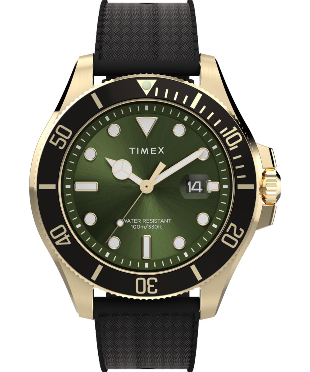 Rich Harborside Coast 44mm Synthetic Rubber Strap Watch - TW2Y05300