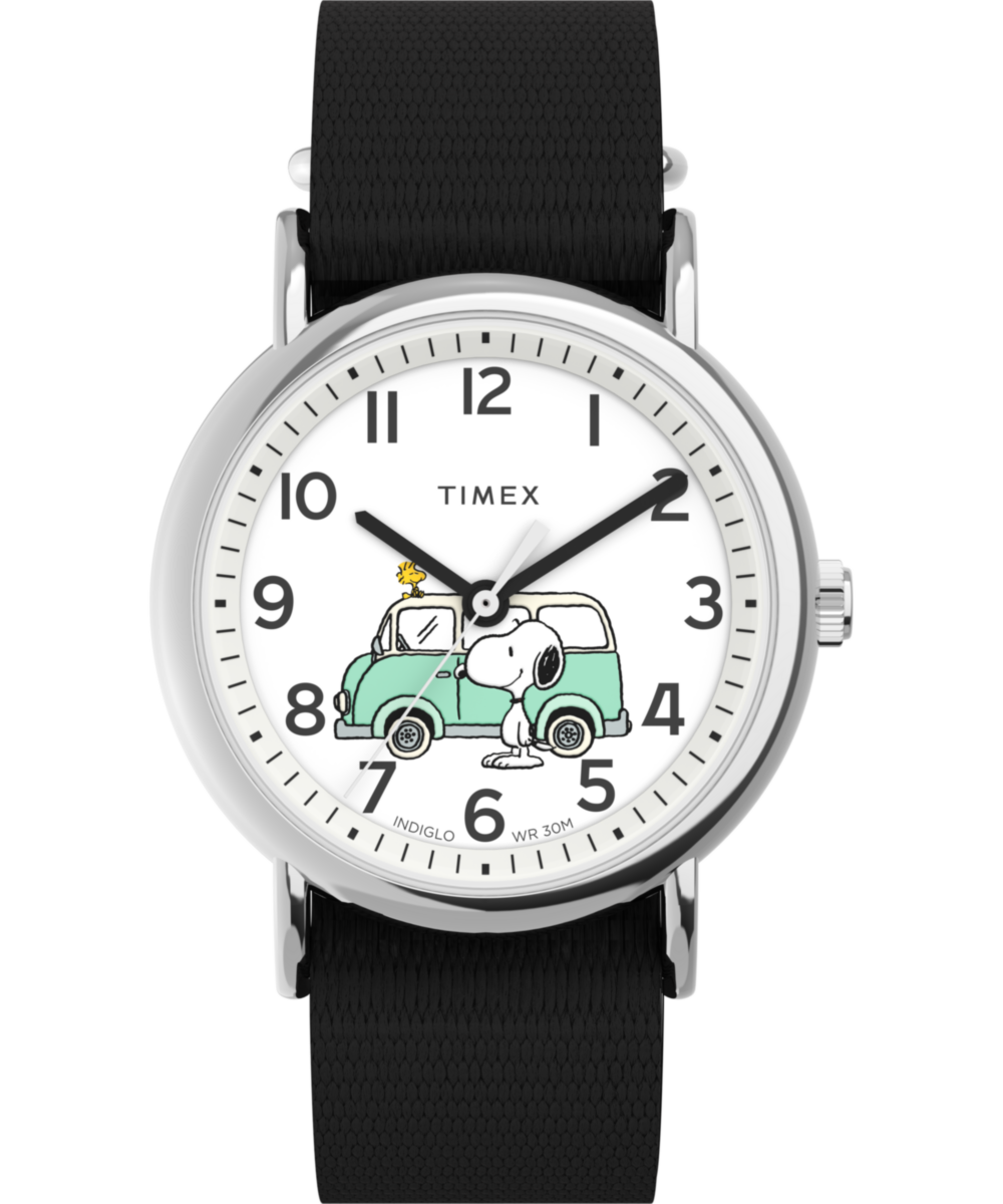 Peanuts® x Timex Van 38mm Fabric Strap Watch - TW2Y11800 | Timex CA