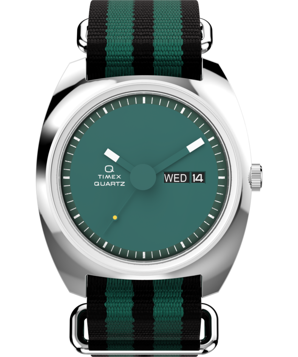 Q Timex® 1975 Enigma 37mm Fabric Strap Watch - TW2Y34700 | Timex CA