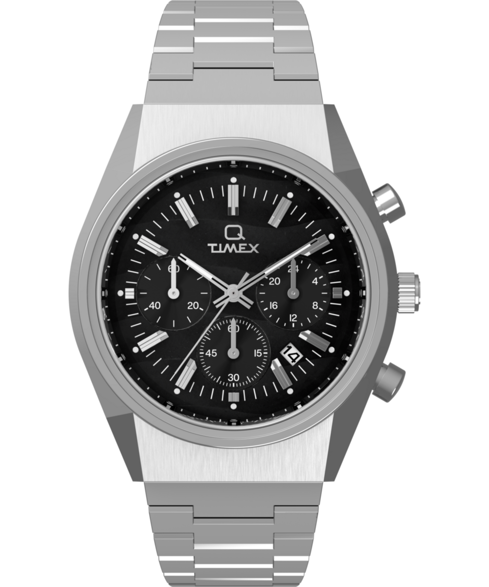 thn Q Timex® Falcon Eye Chronograph 40mm Stainless Steel Bracelet