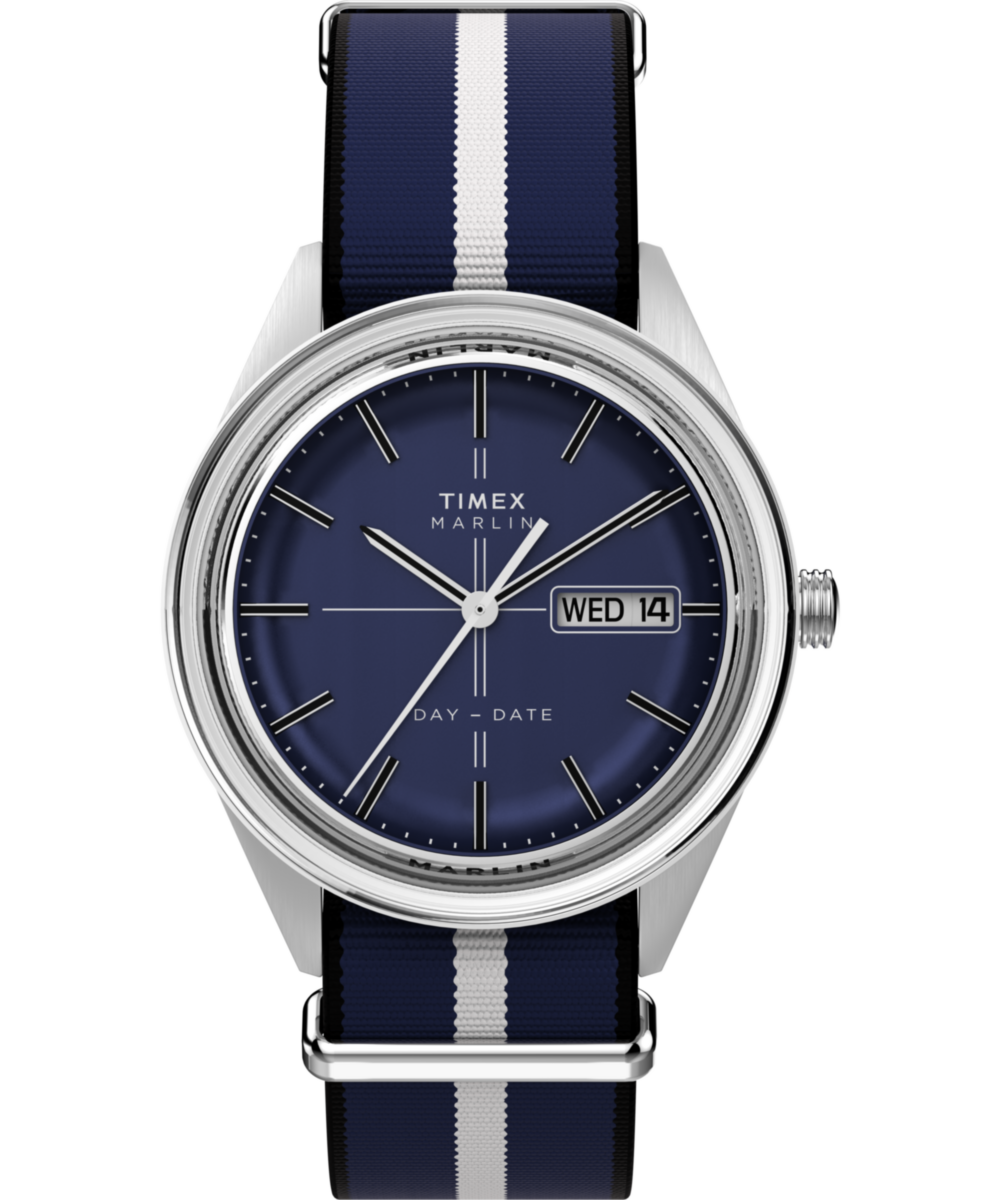 Marlin® Jet Quartz 38mm Fabric Strap Watch - TW2Y37400 | Timex CA