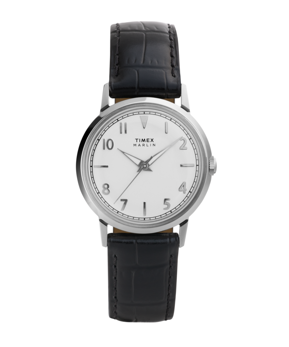 Marlin® Quartz 34mm Leather Strap Watch - TW2Y37600 | Timex CA