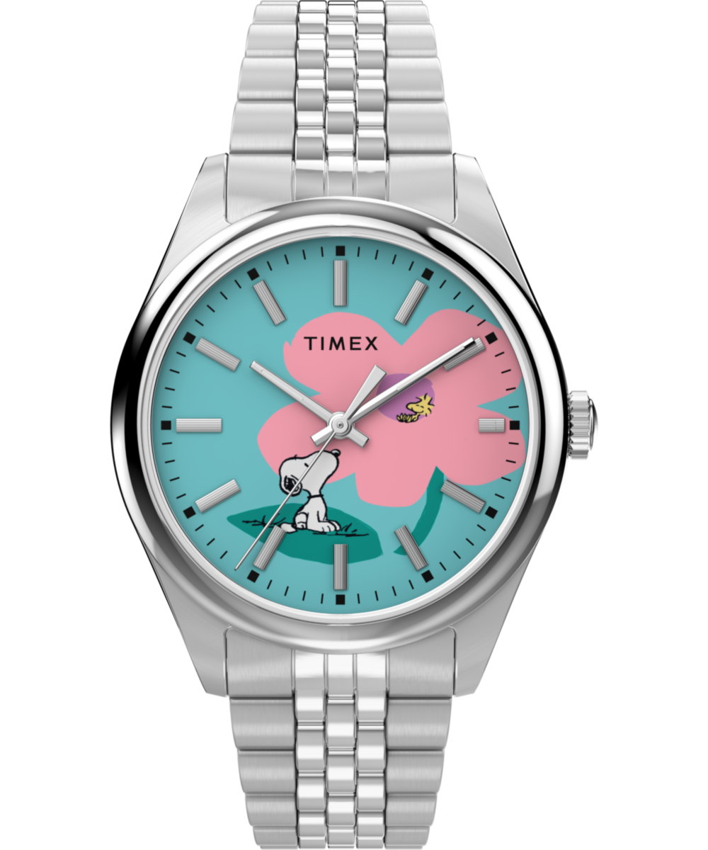 ジェームスリジィ working for peanuts Peanuts® x Timex Legacy Snoopy with Flower Dial 36mm Stainless