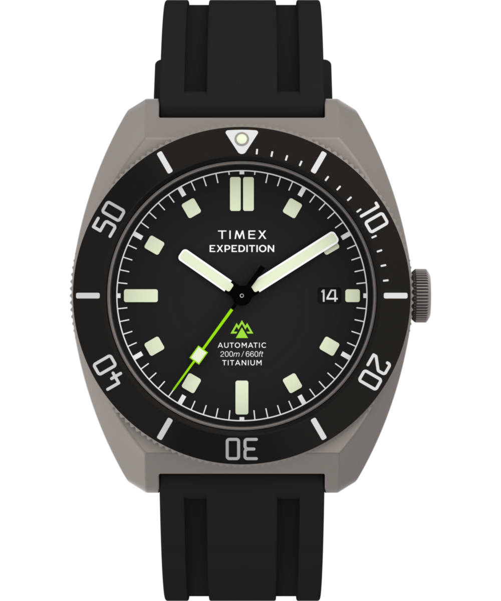 Expedition® Pioneer Titanium Automatic 41mm HNBR Synthetic Rubber