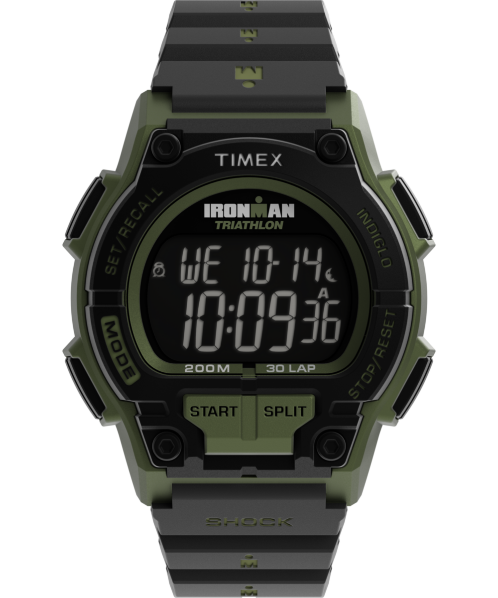 TIMEX® IRONMAN® Shock Endure 42mm Resin Strap Watch - TW5M64900