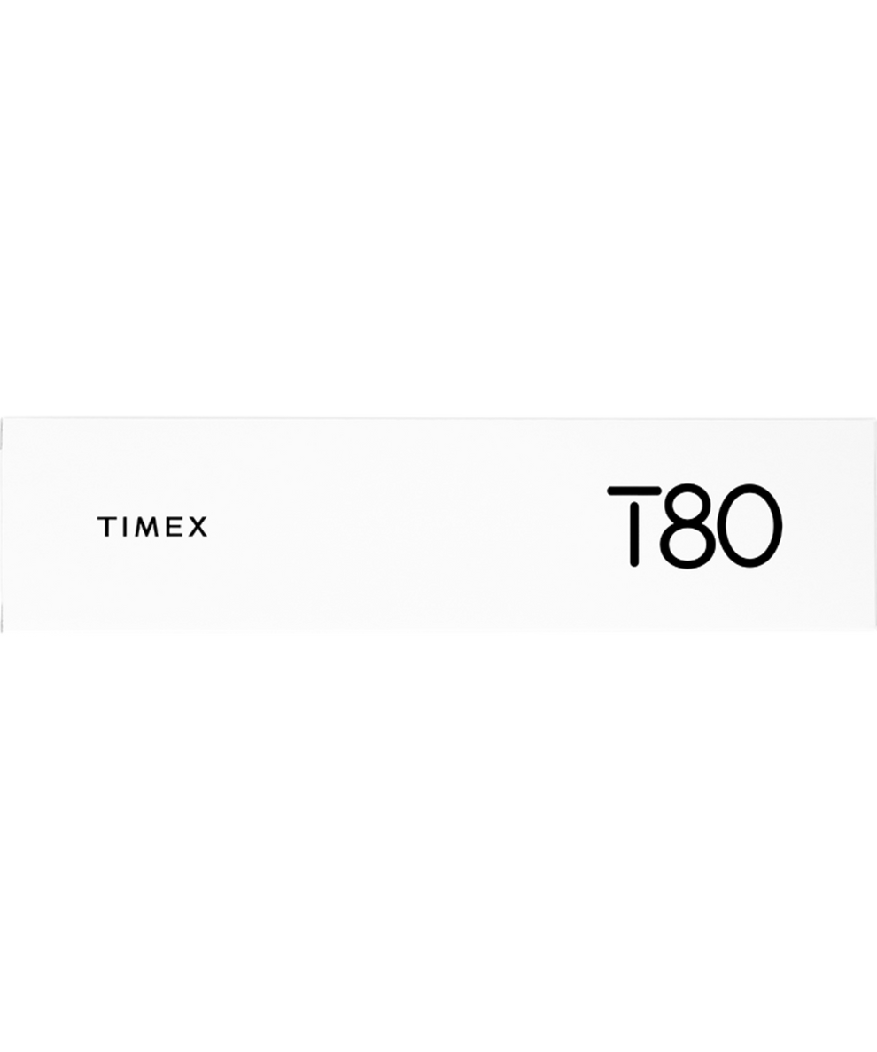TW2R79100N9 Timex T80 34mm Stainless Steel Expansion Band Watch alternate image