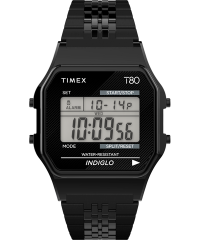 TW2R79400N9 Timex T80 34mm Stainless Steel Bracelet Watch primary image