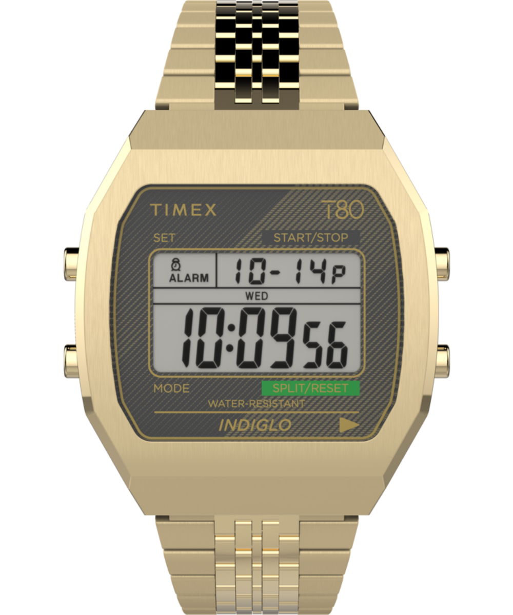 Timex T80 Steel 36mm Stainless Steel Bracelet Watch - TW2V74300