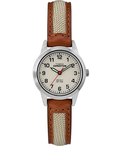 TW4B11900GP Expedition Field Mini 26mm Leather Strap Watch primary image