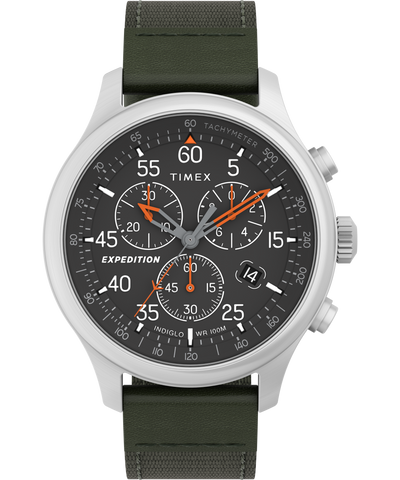 TW4B26700GP Expedition® Field Chronograph 43mm Mixed Material Strap Watch primary image