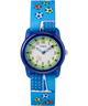 TW7C165009J TIMEX TIME MACHINES® 29mm Blue Soccer Elastic Fabric Kids Watch primary image