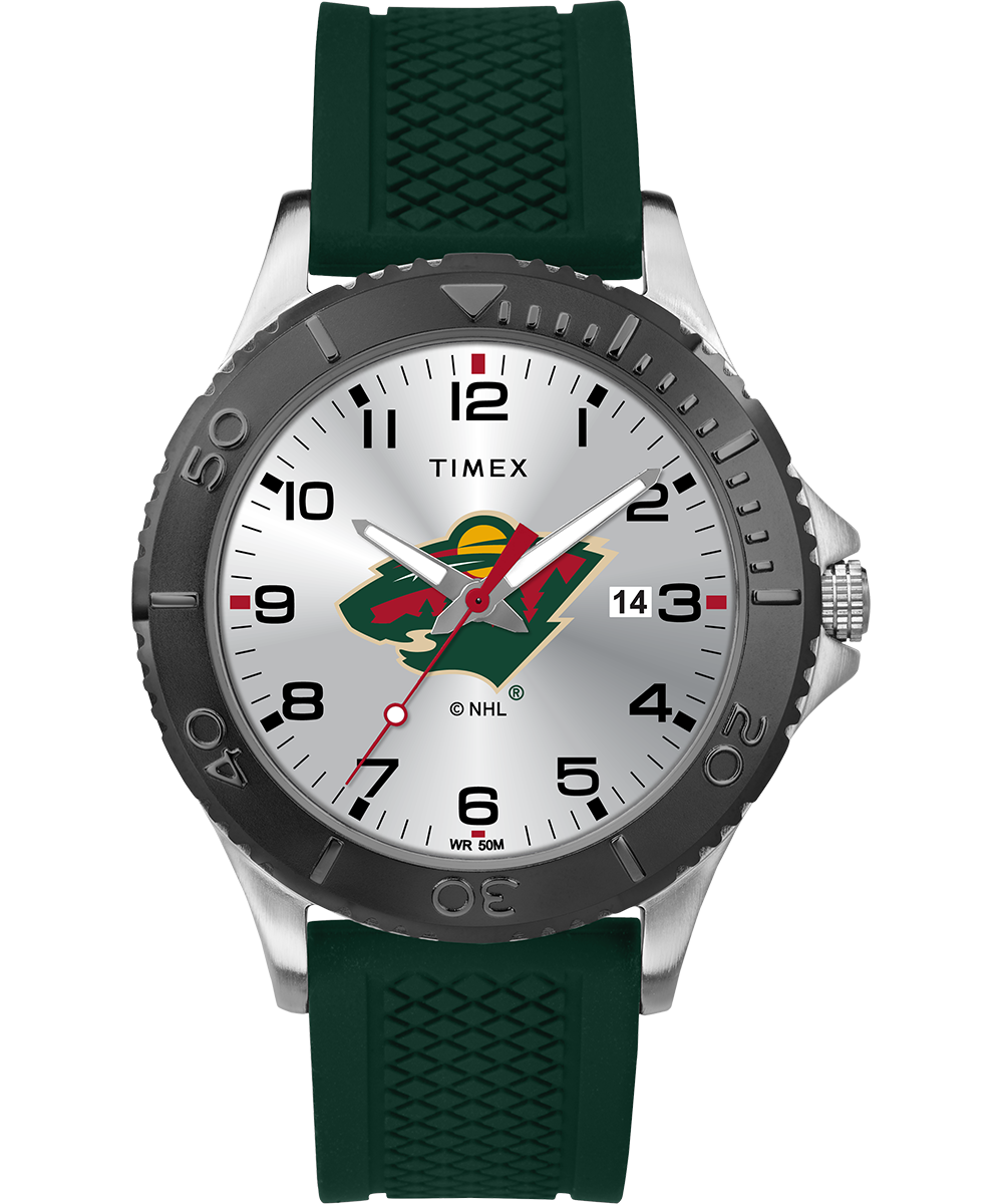 Minnesota Wild Watch Timex Gamer Green NHL Watch Tribute TWZHWILMH Timex CA