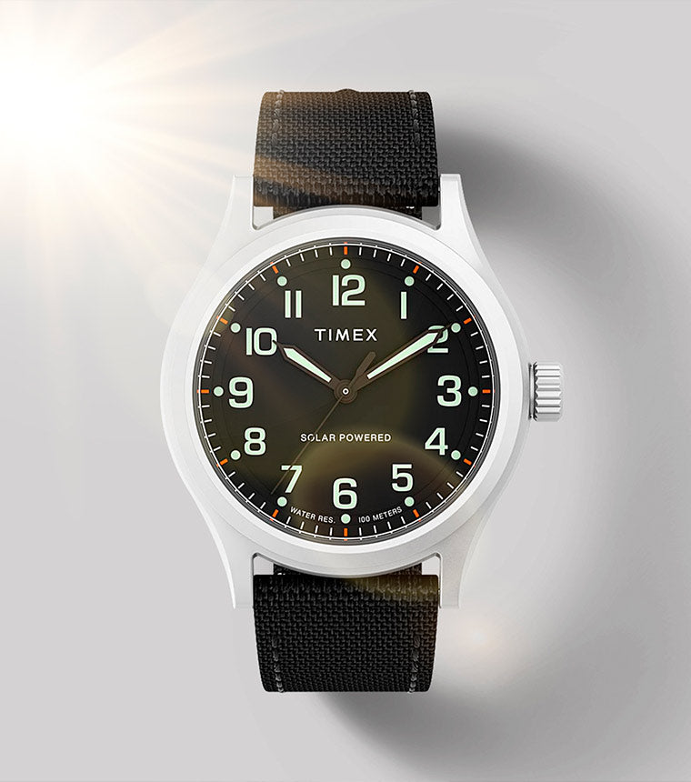 Timex solar powered watches hot sale