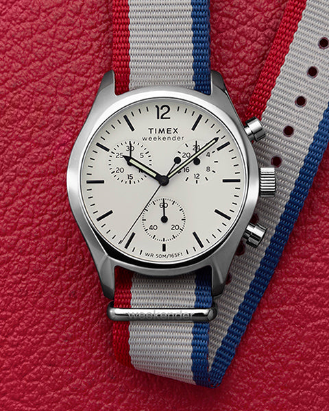 時計 tony World Time Reissue 39mm Leather Strap Watch - TW2V69500