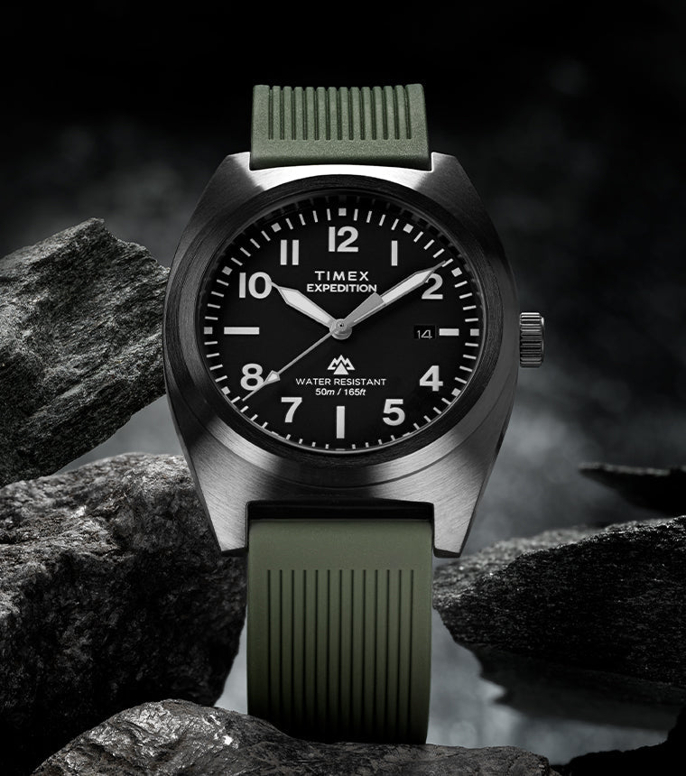 Expedition® Capstone 39mm Silicone Strap Watch - TW2Y18000 | Timex CA