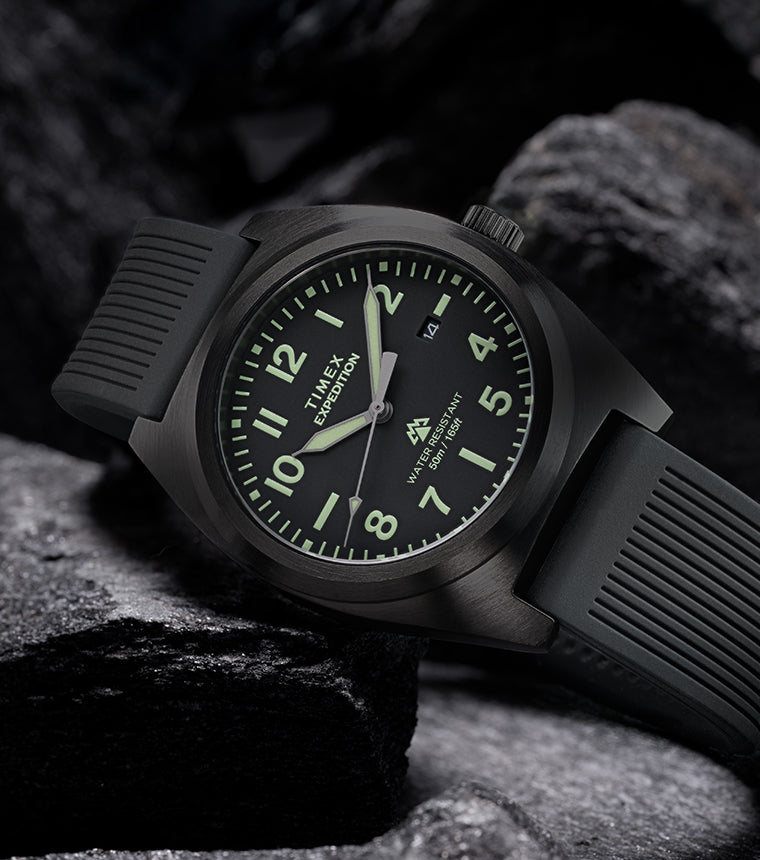 Expedition® Capstone 39mm Silicone Strap Watch - TW2Y18100 | Timex CA