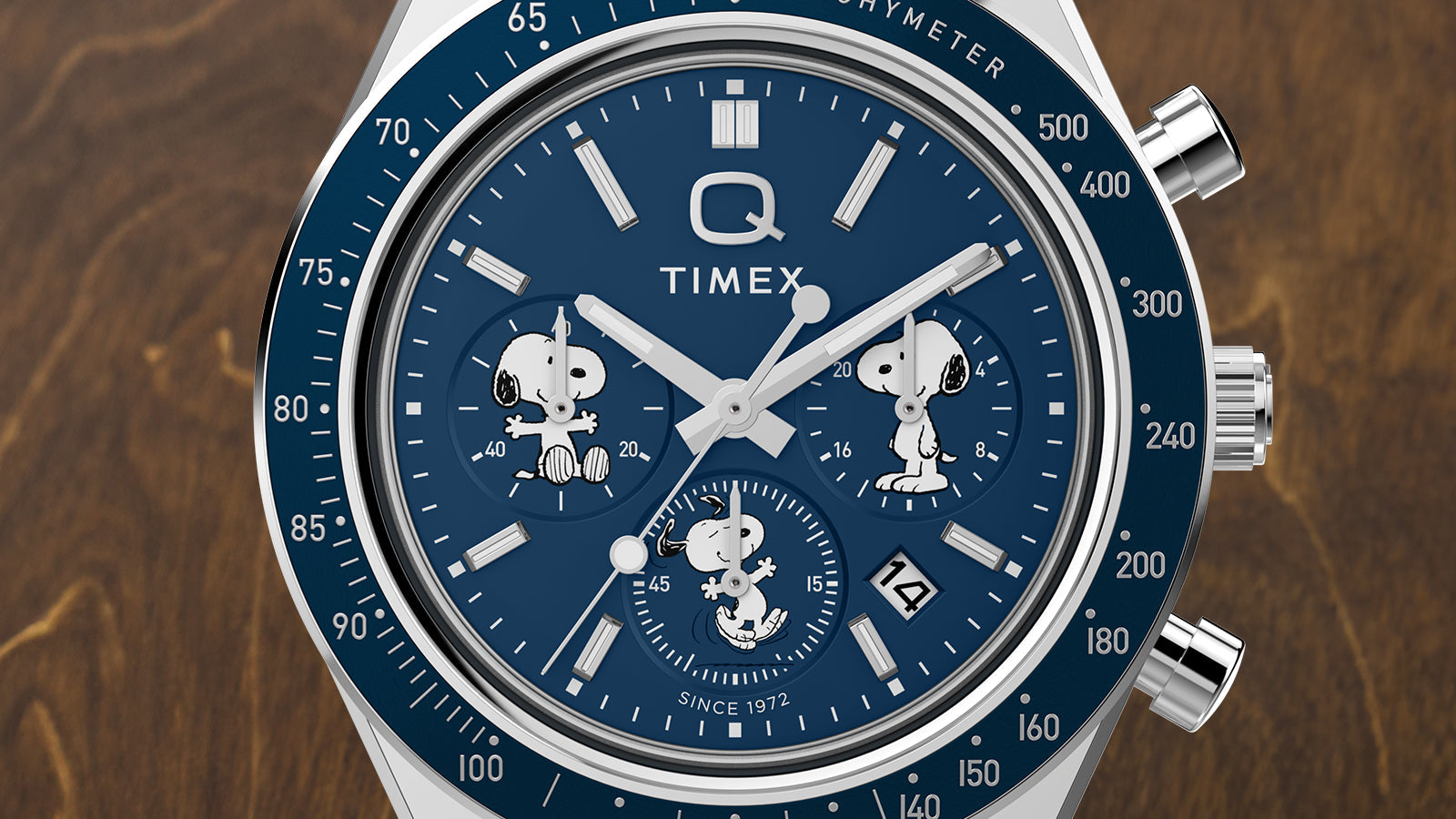 Another Snoopy and Lucy comic panel from Peanuts®, showing the humor and charm that inspired the Timex x Peanuts® Q Timex® Chronograph collaboration.