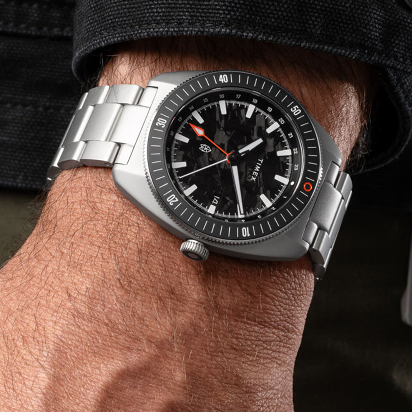 ♢timx♢ Timex® Expedition® Gallatin Solar Men's 44mm Black Fastwrap Strap