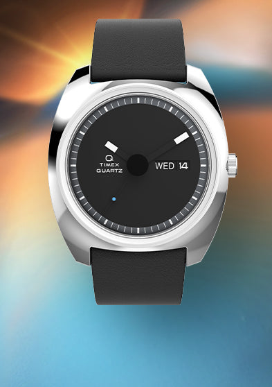 Q Timex® 1975 Enigma 37mm Leather Strap Watch - TW2Y34500 | Timex CA