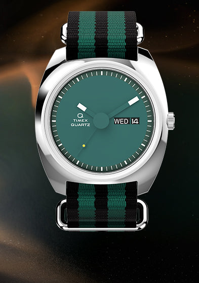 Q Timex® 1975 Enigma 37mm Fabric Strap Watch - TW2Y34700 | Timex CA