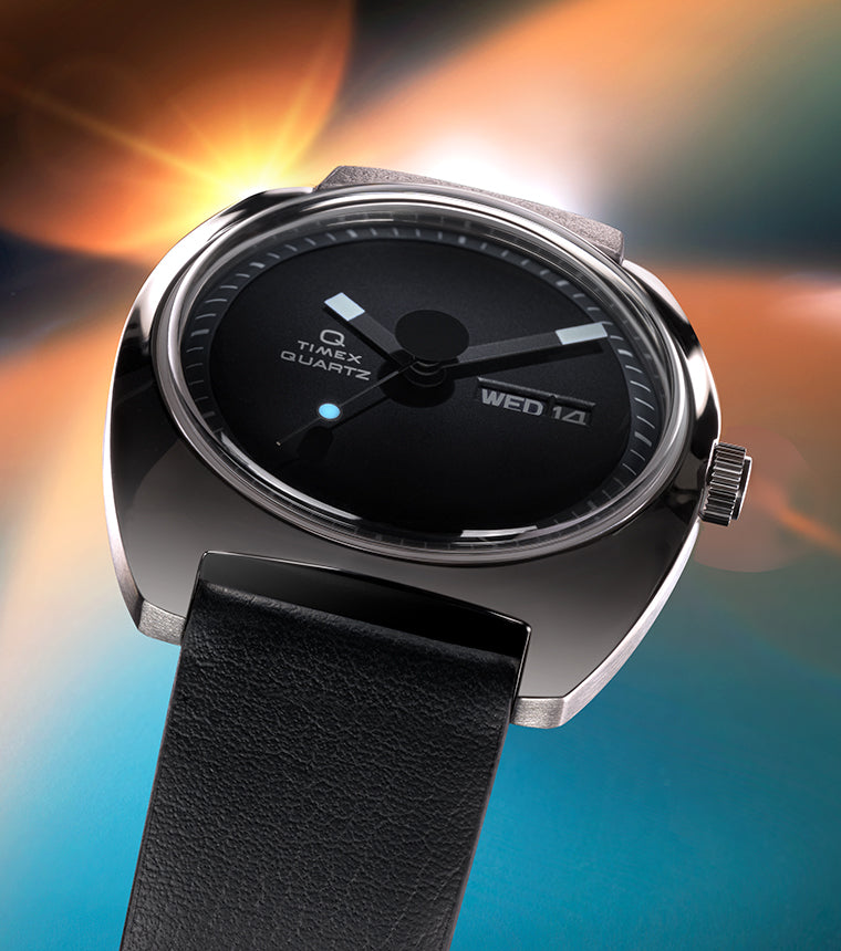 Q Timex® 1975 Enigma 37mm Leather Strap Watch - TW2Y34500 | Timex CA