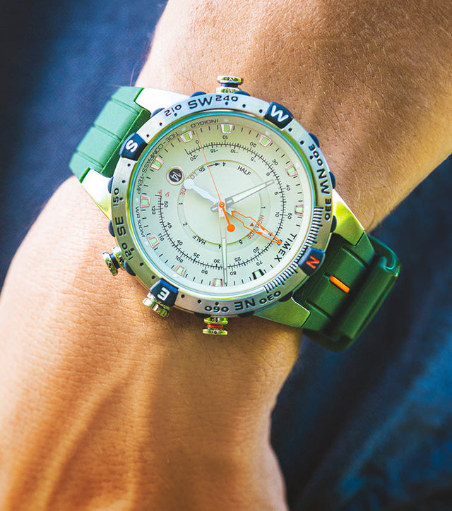 Expedition Tide-Temp-Compass 45mm Silicone Strap Watch TW2V22200