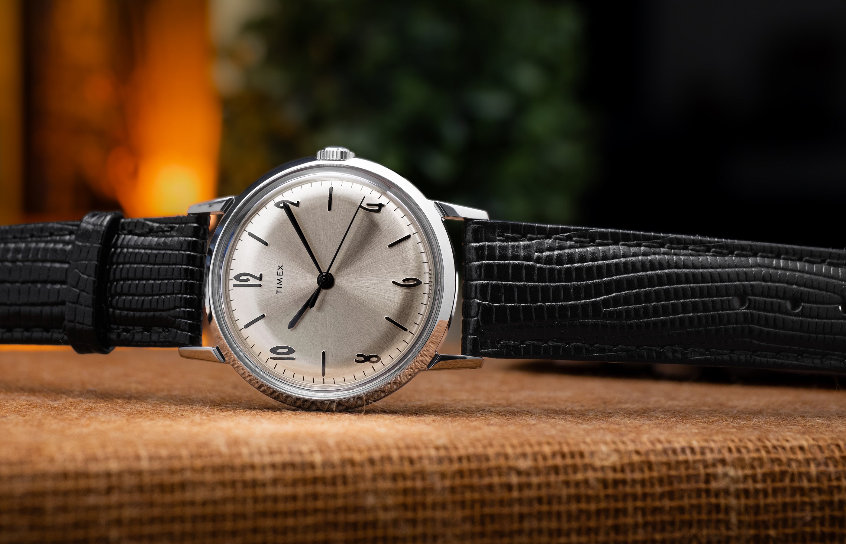 Marlin® 1965 Hand-Wound 34mm Leather Strap Watch - TW2R47900