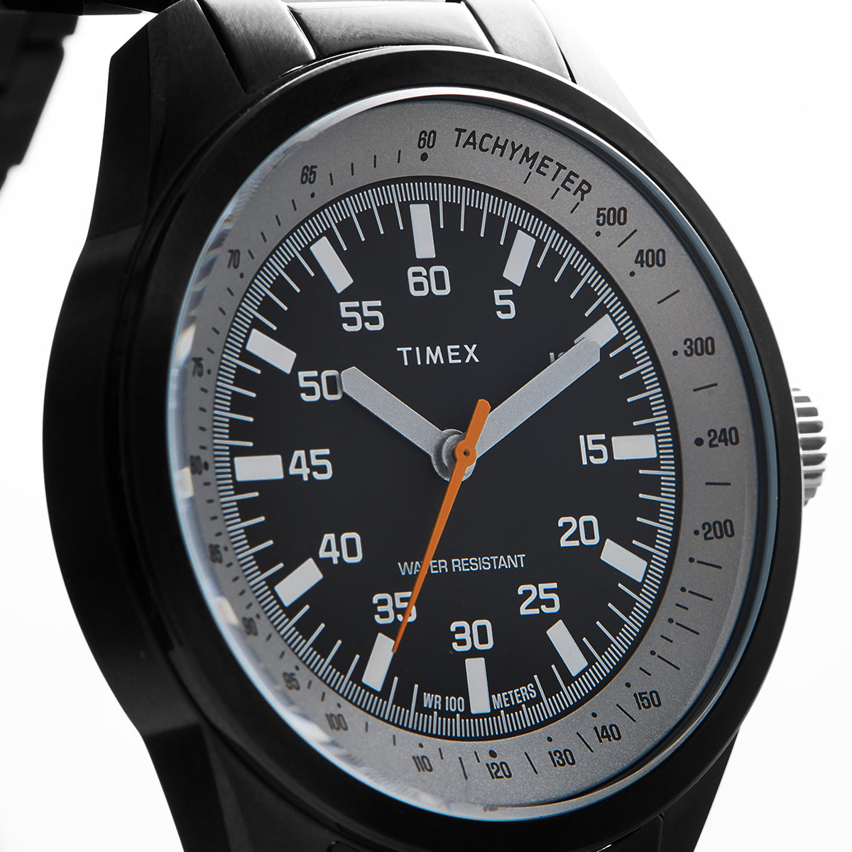 Huckberry x Timex 1979 Black Max 41mm Stainless Steel Bracelet
