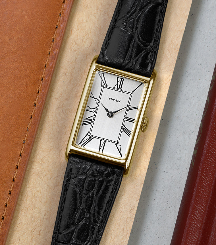 Timex 1976 Lexington Reissue 21mm Leather Strap Watch - TW2Y56200