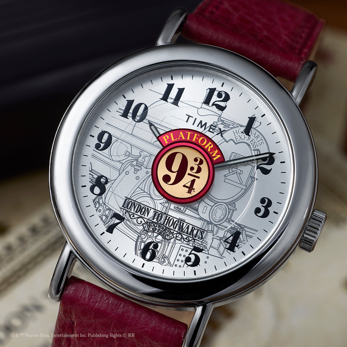 Harry Potter x Timex Weekender Platform 9 3/4 37mm Leather Strap