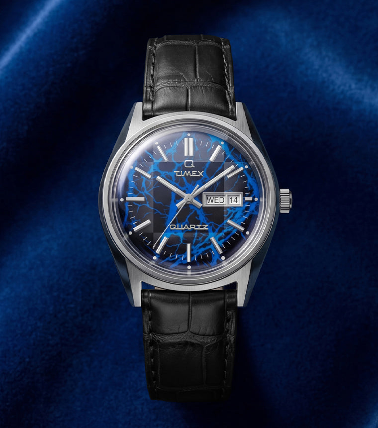 洋楽レコード　CHAPPIE TIMEX 【非売品】　WRRC Q Timex Blue Vega 38mm Leather Strap Watch - TW6A33800 | Timex CA