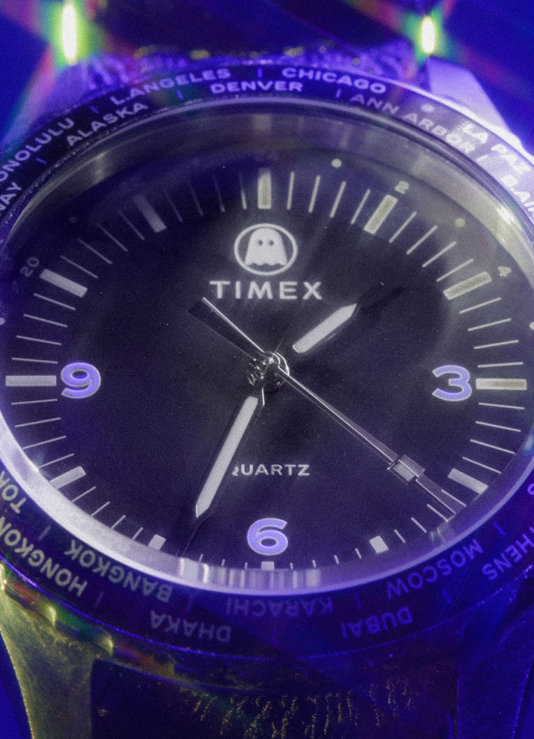 Timex x Ghostly 38mm Fabric Strap Watch - TW2W73300 | Timex CA