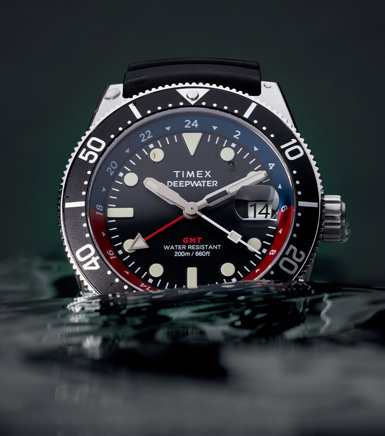 Timex Deepwater Reef 200 GMT Strap Watch