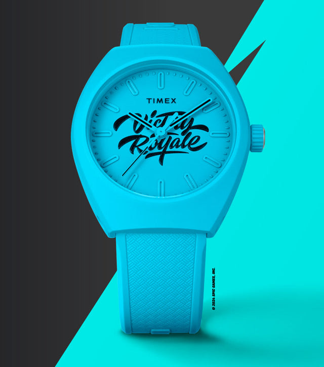 Timex Urban Pop x Fortnite® Blue Bio-TPU Strap Watch 