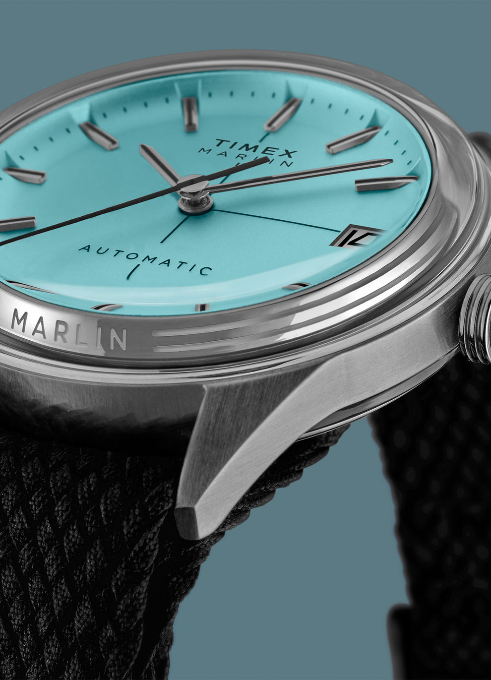 Marlin® Jet Automatic Fabric Strap Watch