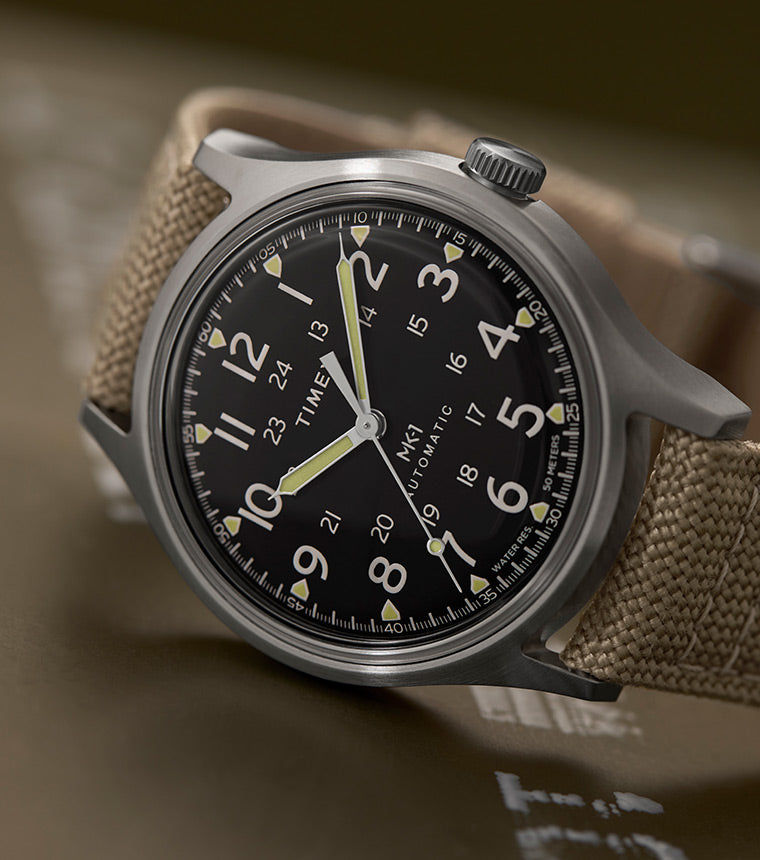 MK1® Automatic 40mm Fabric Strap Watch TW2Y11900 Timex CA