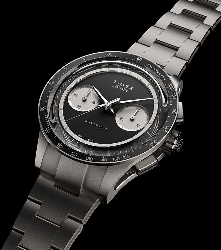 BEMOメタルコレクションZOJE No.1 ALEXANDER THIEMER Timex Atelier Chronograph Automatic M1a Ti 42mm Swiss Made