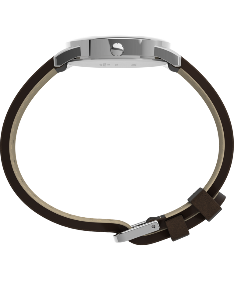 T20041 Easy Reader Day Date 35mm Leather Strap Watch Profile Image