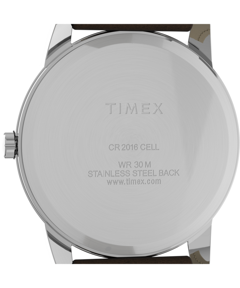 Easy Reader Day Date 35mm Leather Strap Watch - T20041 | Timex CA